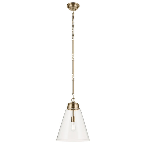 Myhouse Lighting Kichler - 52662CPZCLR - One Light Pendant - Marsailli - Champagne Bronze