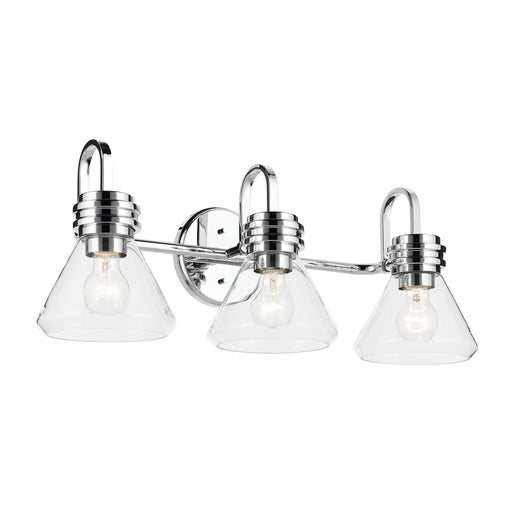 Myhouse Lighting Kichler - 55155CHCLR - Three Light Bath - Farum - Chrome