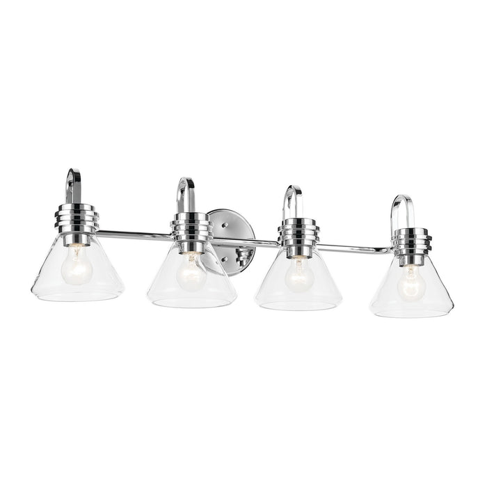 Myhouse Lighting Kichler - 55156CHCLR - Four Light Bath - Farum - Chrome