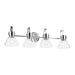 Myhouse Lighting Kichler - 55156CHCLR - Four Light Bath - Farum - Chrome