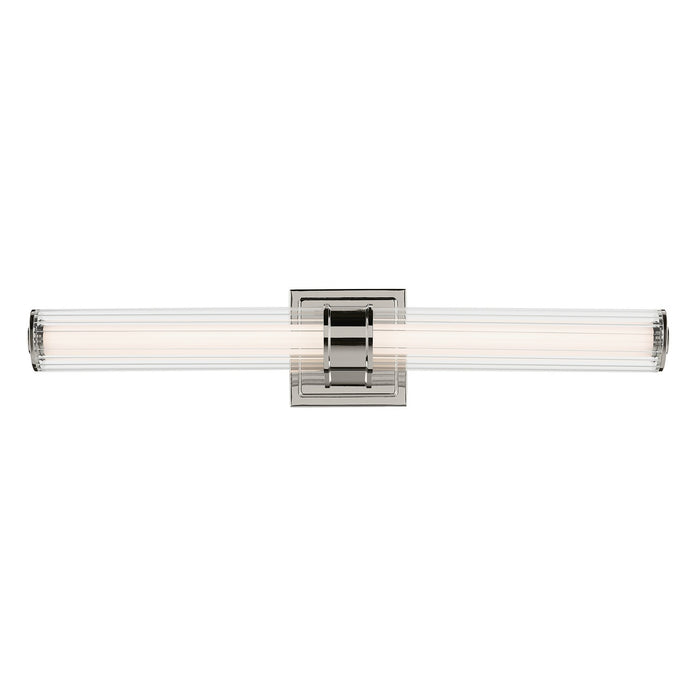 Myhouse Lighting Kichler - 55196PNLED - LED Linear Bath - Laurene - Polished Nickel
