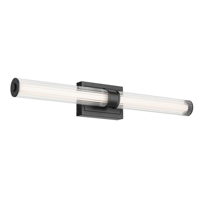 Myhouse Lighting Kichler - 55197BKLED - LED Linear Bath - Laurene - Black