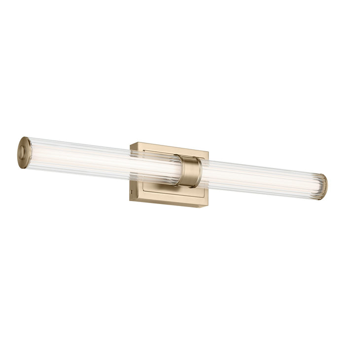 Myhouse Lighting Kichler - 55197CPZLED - LED Linear Bath - Laurene - Champagne Bronze