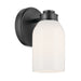 Myhouse Lighting Kichler - 55200BK - One Light Wall Sconce - Shae - Black