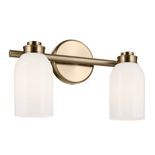 Myhouse Lighting Kichler - 55201CPZ - Two Light Bath - Shae - Champagne Bronze