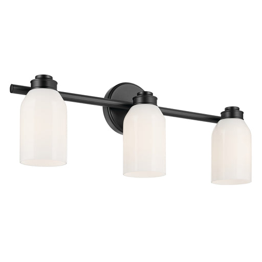 Myhouse Lighting Kichler - 55202BK - Three Light Bath - Shae - Black
