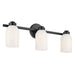 Myhouse Lighting Kichler - 55202BK - Three Light Bath - Shae - Black