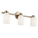 Myhouse Lighting Kichler - 55202CPZ - Three Light Bath - Shae - Champagne Bronze