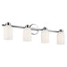 Myhouse Lighting Kichler - 55203CH - Four Light Bath - Shae - Chrome