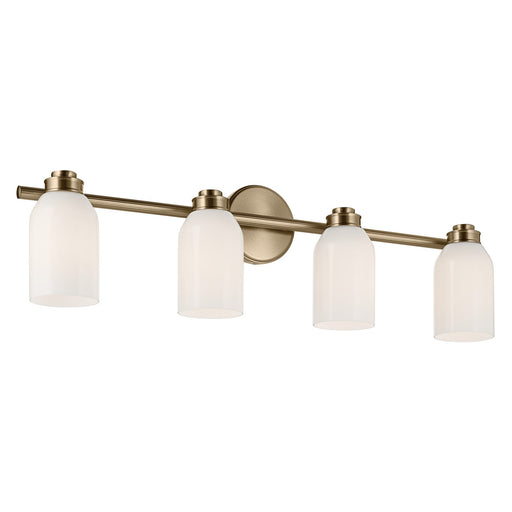 Myhouse Lighting Kichler - 55203CPZ - Four Light Bath - Shae - Champagne Bronze