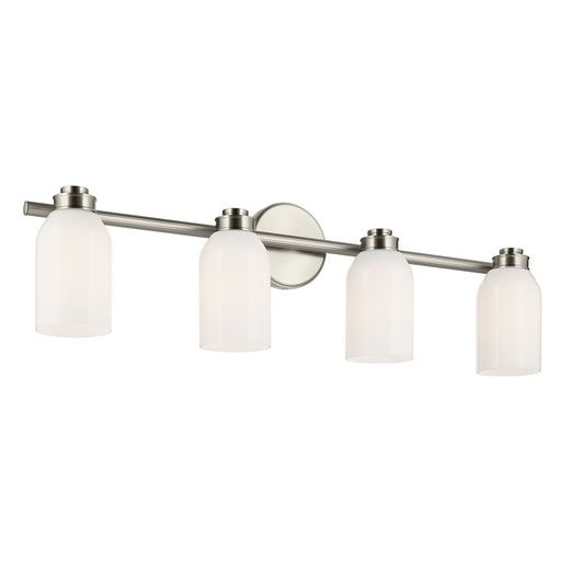 Myhouse Lighting Kichler - 55203NI - Four Light Bath - Shae - Brushed Nickel