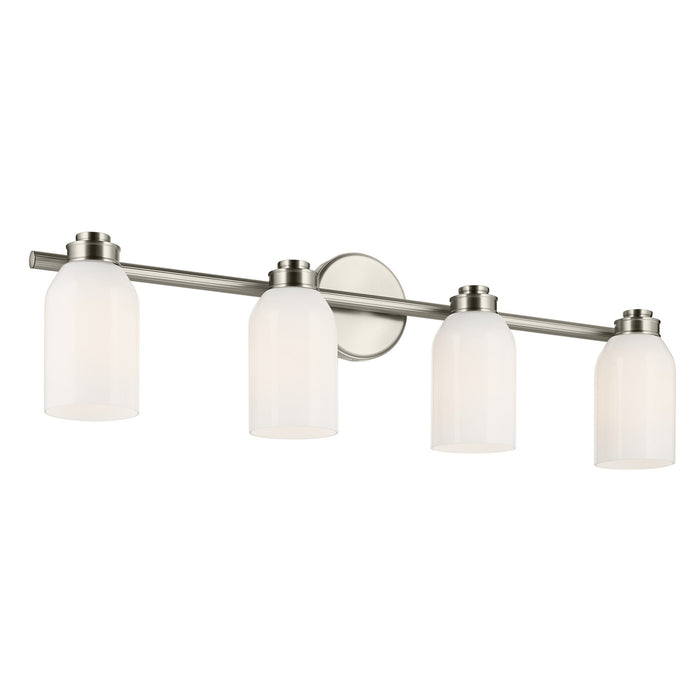 Myhouse Lighting Kichler - 55203NI - Four Light Bath - Shae - Brushed Nickel