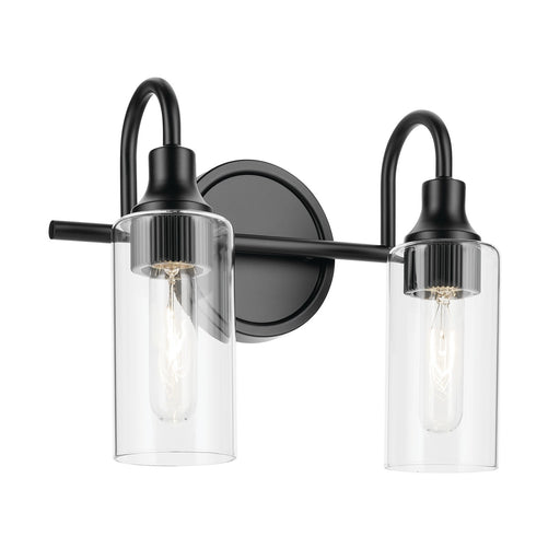 Myhouse Lighting Kichler - 55210BK - Two Light Bath - Kavi - Black