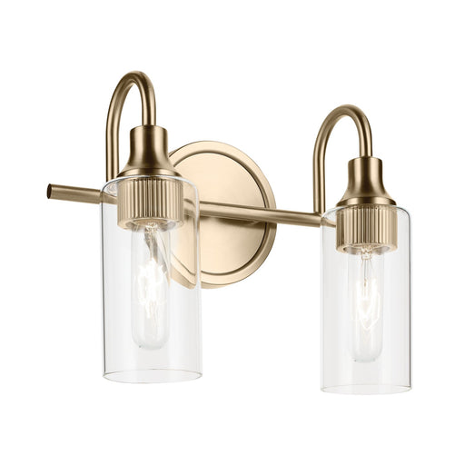 Myhouse Lighting Kichler - 55210CPZ - Two Light Bath - Kavi - Champagne Bronze