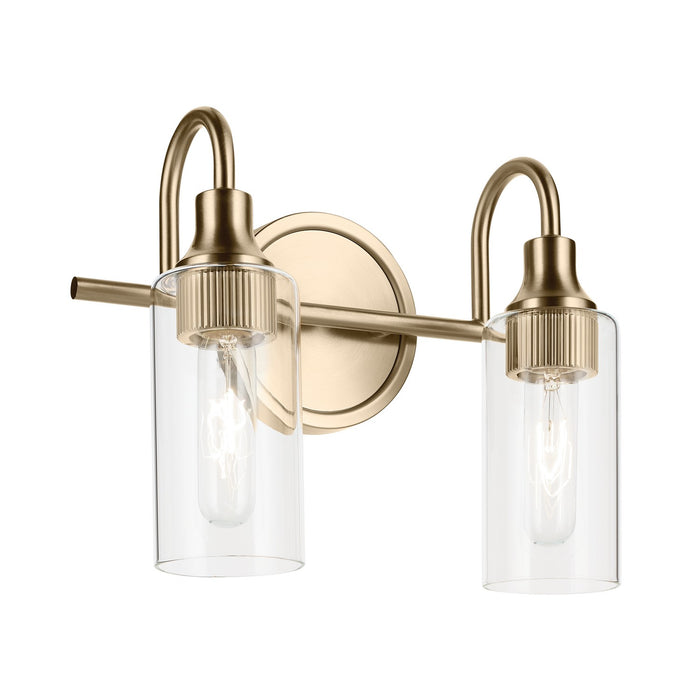 Myhouse Lighting Kichler - 55210CPZ - Two Light Bath - Kavi - Champagne Bronze