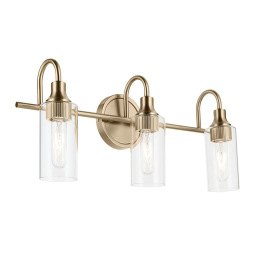 Myhouse Lighting Kichler - 55211CPZ - Three Light Bath - Kavi - Champagne Bronze
