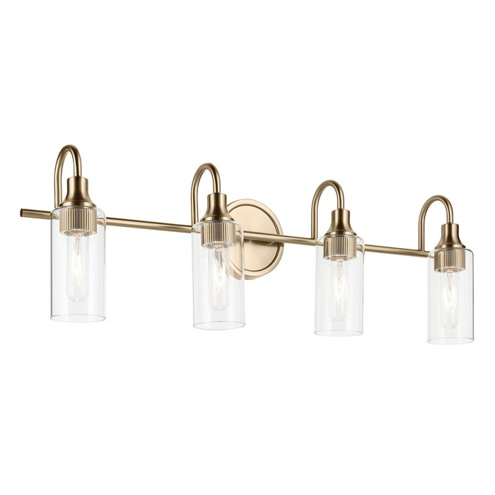 Myhouse Lighting Kichler - 55212CPZ - Four Light Bath - Kavi - Champagne Bronze
