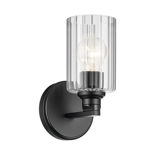 Myhouse Lighting Kichler - 55224BKFLU - One Light Wall Sconce - Gioe - Black