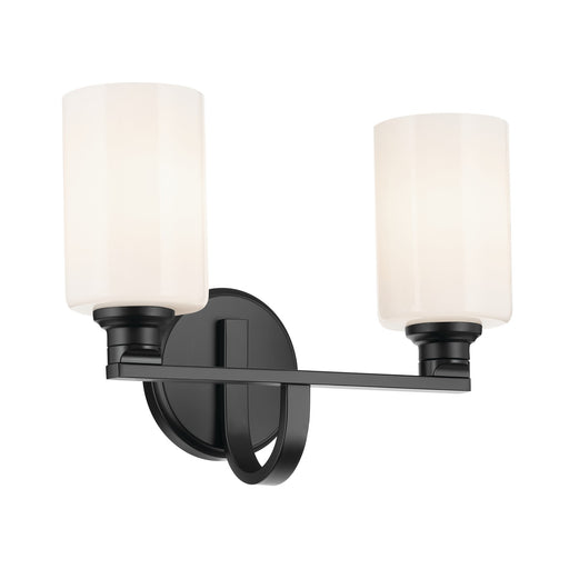 Myhouse Lighting Kichler - 55225BK - Two Light Bath - Gioe - Black