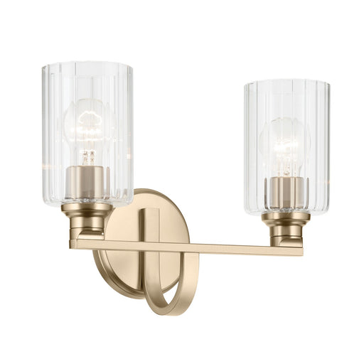 Myhouse Lighting Kichler - 55225CPZFLU - Two Light Bath - Gioe - Champagne Bronze