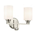 Myhouse Lighting Kichler - 55225NI - Two Light Bath - Gioe - Brushed Nickel
