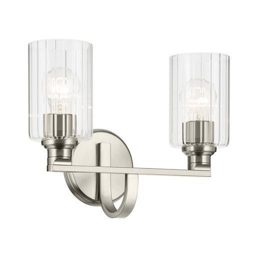 Myhouse Lighting Kichler - 55225NIFLU - Two Light Bath - Gioe - Brushed Nickel