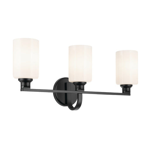 Myhouse Lighting Kichler - 55226BK - Three Light Bath - Gioe - Black