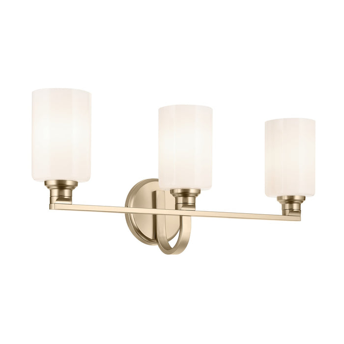 Myhouse Lighting Kichler - 55226CPZ - Three Light Bath - Gioe - Champagne Bronze