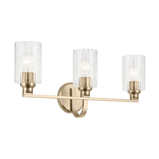 Myhouse Lighting Kichler - 55226CPZFLU - Three Light Bath - Gioe - Champagne Bronze
