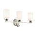 Myhouse Lighting Kichler - 55226NI - Three Light Bath - Gioe - Brushed Nickel