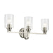 Myhouse Lighting Kichler - 55226NIFLU - Three Light Bath - Gioe - Brushed Nickel