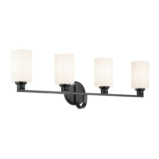 Myhouse Lighting Kichler - 55227BK - Four Light Bath - Gioe - Black