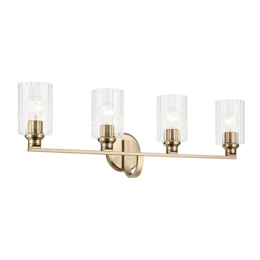 Myhouse Lighting Kichler - 55227CPZFLU - Four Light Bath - Gioe - Champagne Bronze