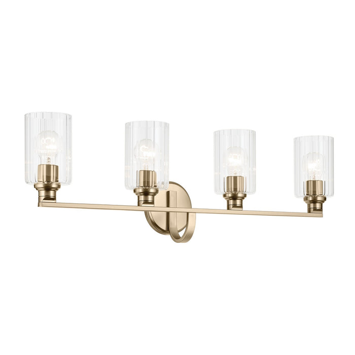 Myhouse Lighting Kichler - 55227CPZFLU - Four Light Bath - Gioe - Champagne Bronze
