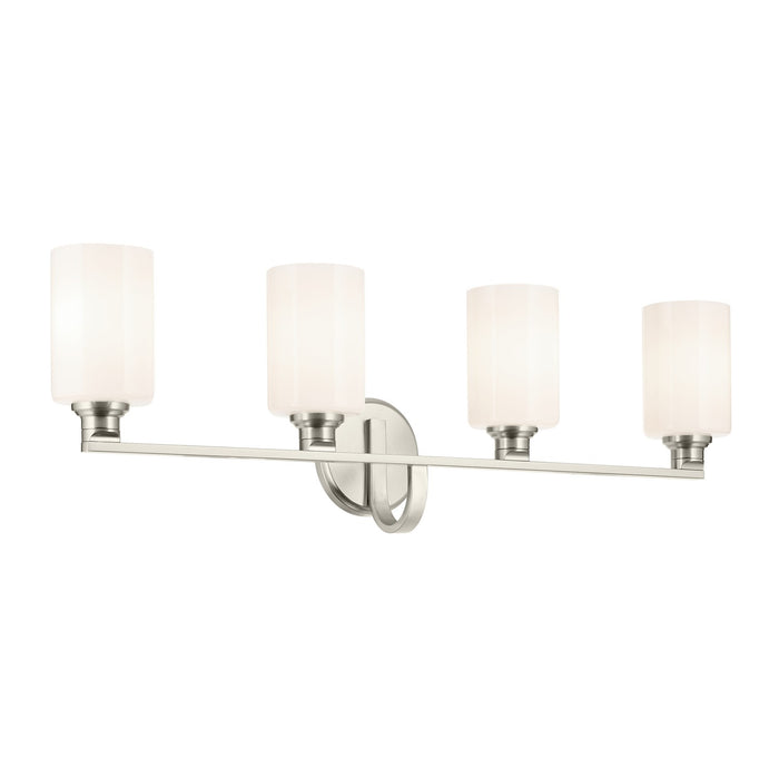 Myhouse Lighting Kichler - 55227NI - Four Light Bath - Gioe - Brushed Nickel