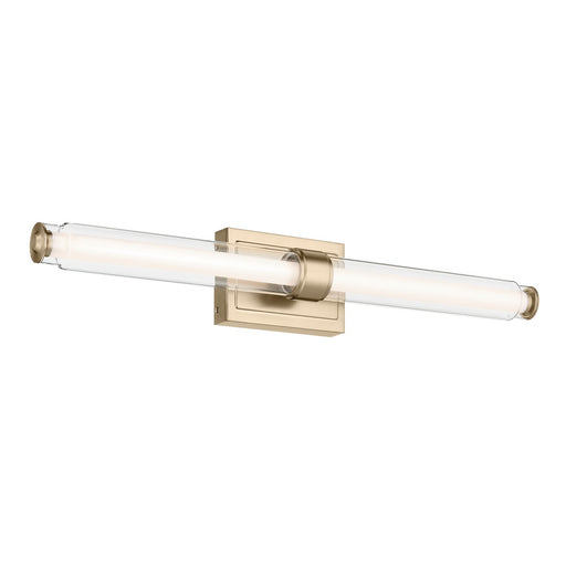 Myhouse Lighting Kichler - 55239CPZLED - LED Linear Bath - Laurene - Champagne Bronze