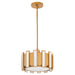 Myhouse Lighting Cyan - 11949 - One Light Pendant - Volterra - Aged Brass