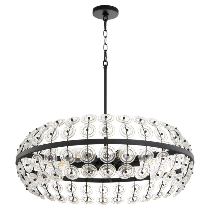 Myhouse Lighting Cyan - 11958 - Six Light Pendant - Selena - Matte Black