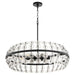 Myhouse Lighting Cyan - 11958 - Six Light Pendant - Selena - Matte Black