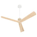 Myhouse Lighting Cyan - 11978 - 56"Ceiling Fan - Kona - Studio White/Natural Oak