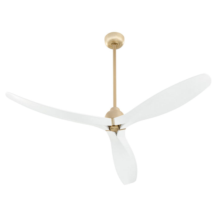 Myhouse Lighting Cyan - 11979 - 62"Ceiling Fan - Bora Bora - Aged Brass/Studio White