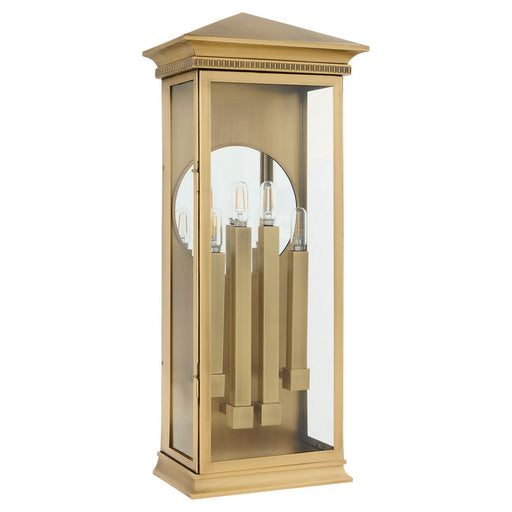 Myhouse Lighting Cyan - 11994 - Four Light Outdoor Wall Sconce - Guilford - Heritage Brass