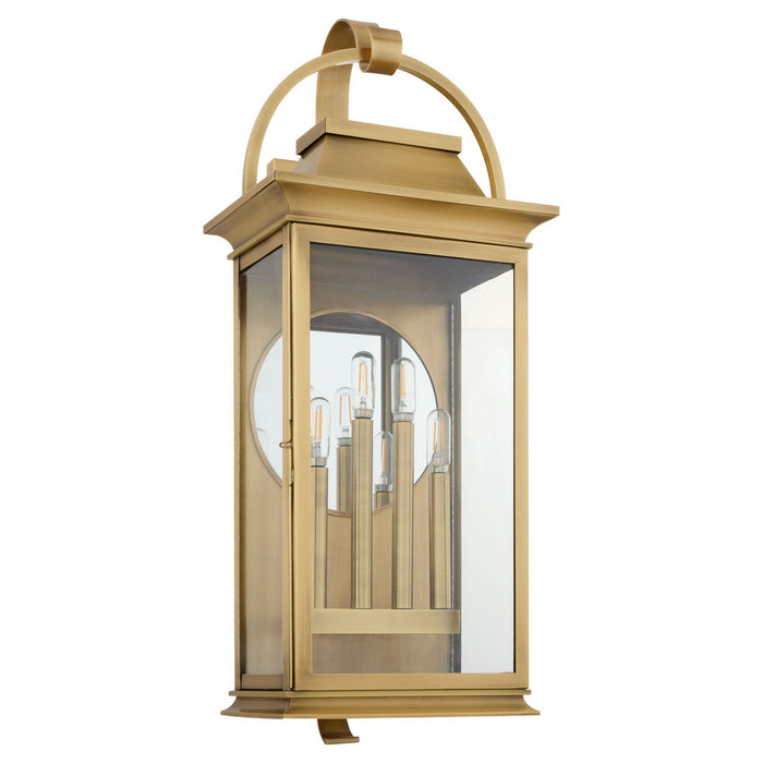 Myhouse Lighting Cyan - 11997 - Four Light Outdoor Wall Sconce - Concord - Heritage Brass