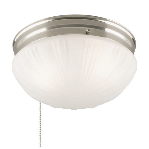 Myhouse Lighting Westinghouse Lighting - 6721000 - Two Light Flush Mount - Brushed Nickel