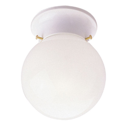 Myhouse Lighting Westinghouse Lighting - 6660700 - One Light Flush Mount - Flush Mounts White - White