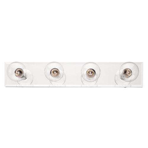Myhouse Lighting Westinghouse Lighting - 6644900 - Four Light Bath Bar - Mirror