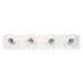 Myhouse Lighting Westinghouse Lighting - 6644900 - Four Light Bath Bar - Mirror