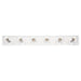 Myhouse Lighting Westinghouse Lighting - 6645000 - Six Light Bath Bar - Mirror