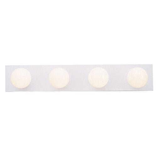 Myhouse Lighting Westinghouse Lighting - 6659500 - Four Light Bath Bar - White
