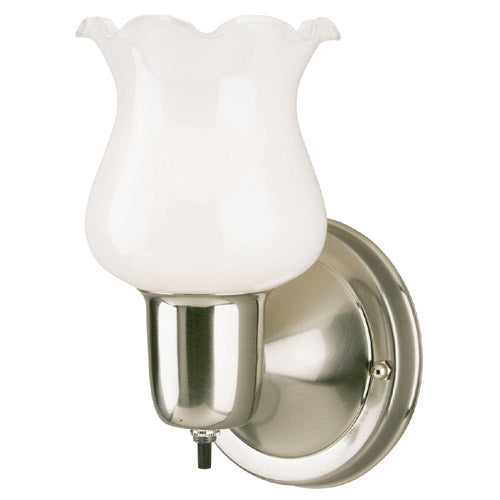 Myhouse Lighting Westinghouse Lighting - 6665400 - One Light Wall Fixture - Sconces Brushed Nickel - Brushed Nickel